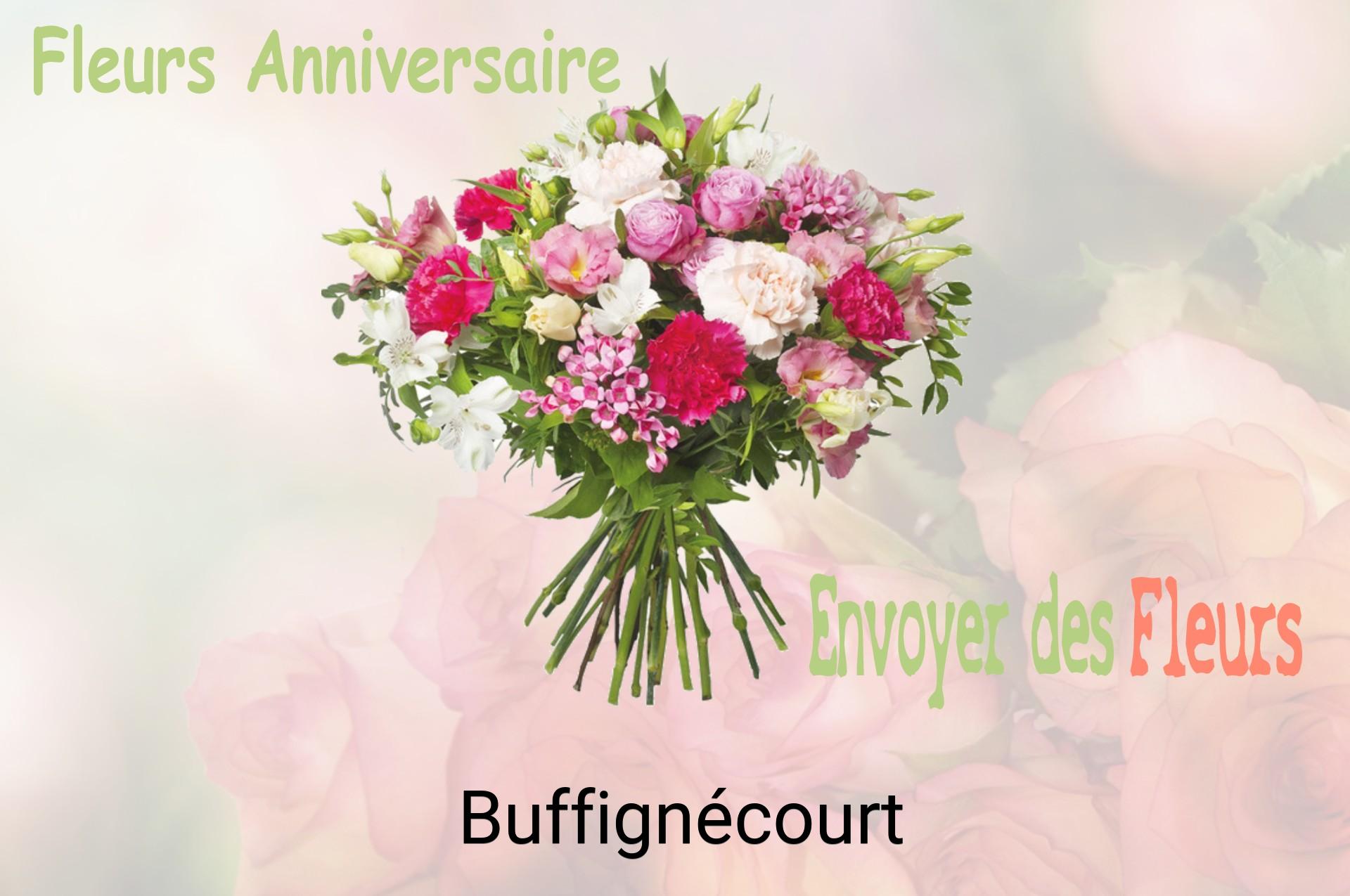 Bouquet de fleurs d’anniversaire livré à Buffignécourt